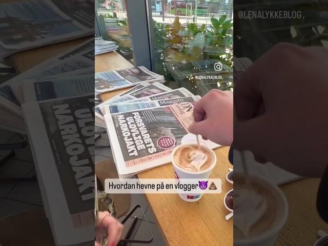 How to revenge vlogger #norsk #coffee #sandnes #lenalykke #norwegian #norwegianyoutube #funnyvideo