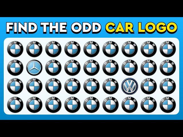 Find the ODD One Out  - Car Brand Logo Challenge | 35 levels