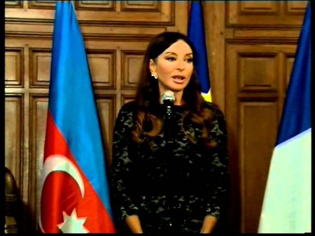 Mehriban Aliyeva in Rheims (France)