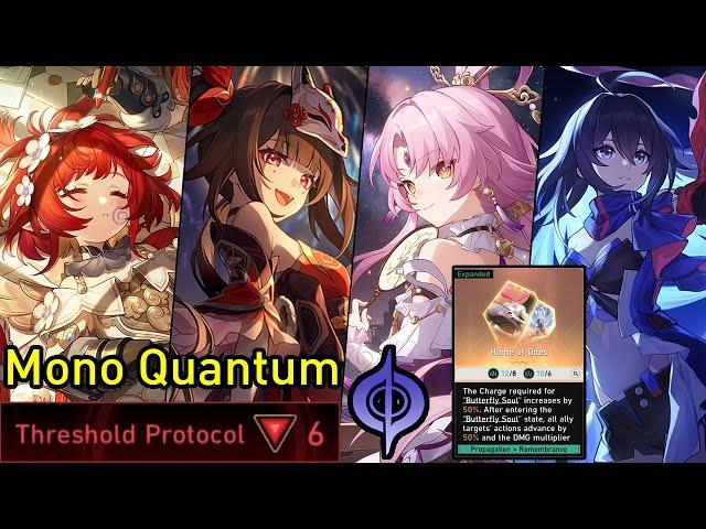 Seele Mono Quantum Team with Home of Odes Full Run | DU Protean Hero Ordinary Protocol 6