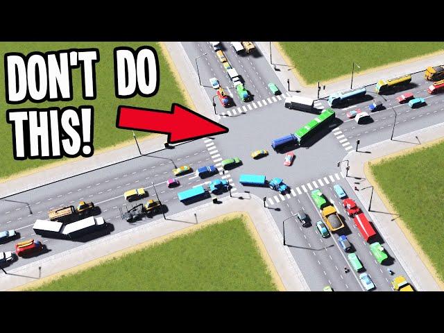 How to make Intersections AMAZING with these Simple Tips! - Cities Skylines Deep Dive