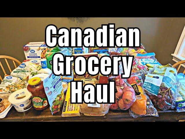 CANADIAN GROCERY HAUL | $200 GROCERY HAUL | FAMILY OF SIX