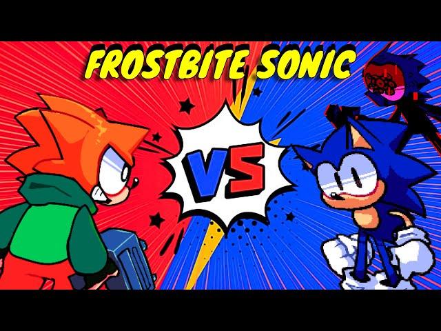 FNF SONIC FROSTBITE FROSTGAME BUT GAMEBREAKER DUO SING IT #sonic #sonicexefnf