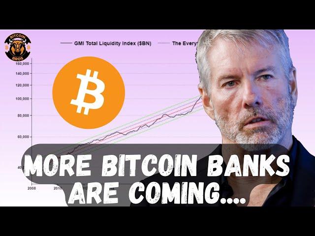 Michael Saylor:  "MORE BITCOIN BANKS ARE COMING!!!" - BTC & MSTR Crypto Update 2024