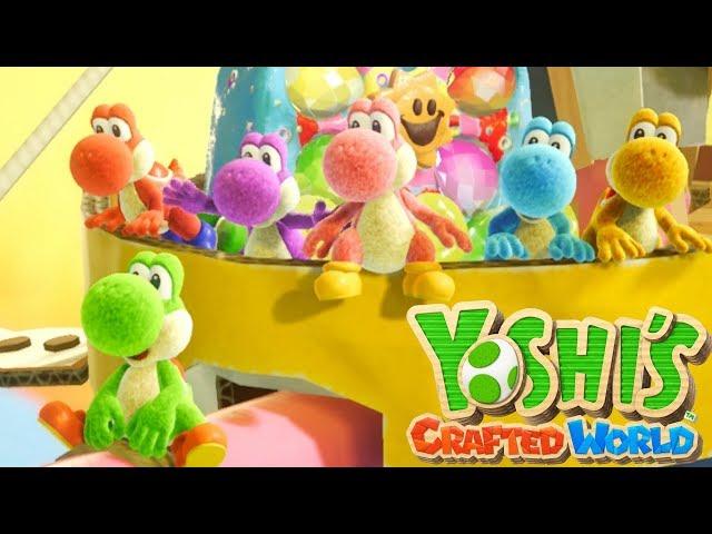 Yoshi's Crafted World - Full Game Walkthrough