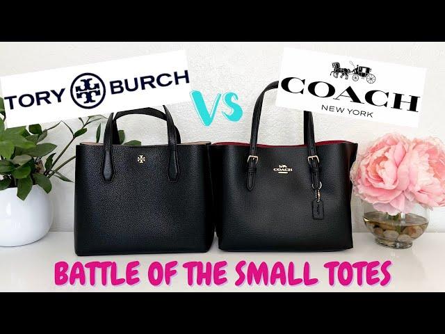 Battle of the Small Totes | Tory Burch Blake Small Tote vs Coach Mollie Tote 25 | Comparison Review