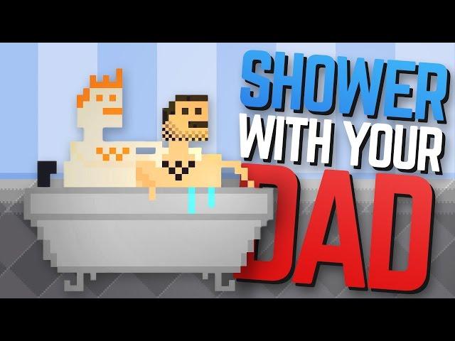 ALL MODES UNLOCKED | Shower with your Dad Simulator 2015 #2 (Funny Indie Game)