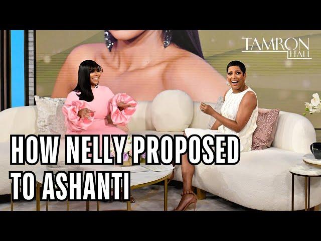 Ashanti Had a Feeling Nelly Was Proposing, but Was Still Shocked