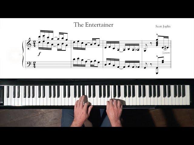 Scott Joplin "The Entertainer" Paul Barton, FEURICH HP piano