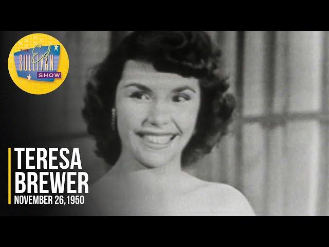 Teresa Brewer "The Thing" on The Ed Sullivan Show