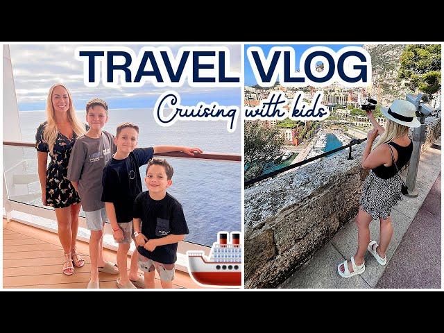 CRUISING WITH KIDS   FAMILY TRAVEL VLOG on the MSC VIRTUOSA |  Emily Norris