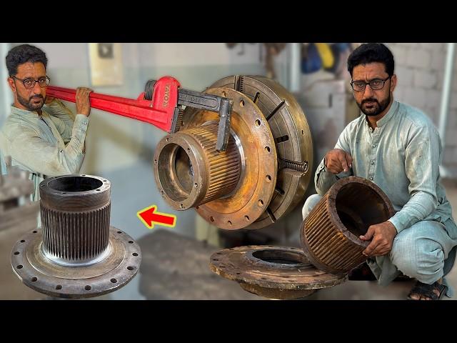 How to Rebulid A KOMTASU Broken Drive Hub Gear | KOMATSU Drive Hub Gear Restoration