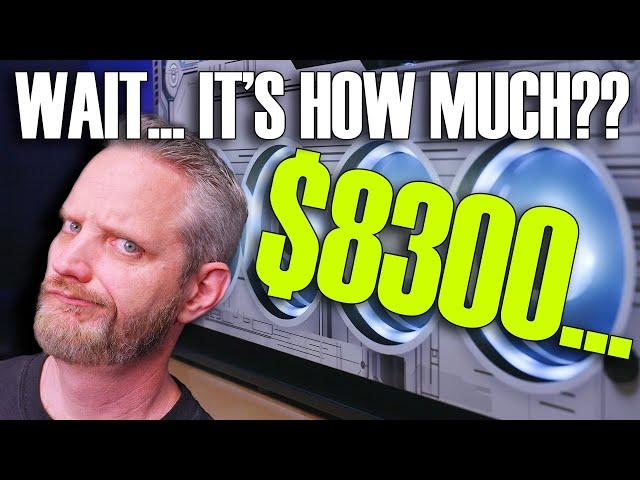 OMG this computer is over $8000... So I had to test its thermals...