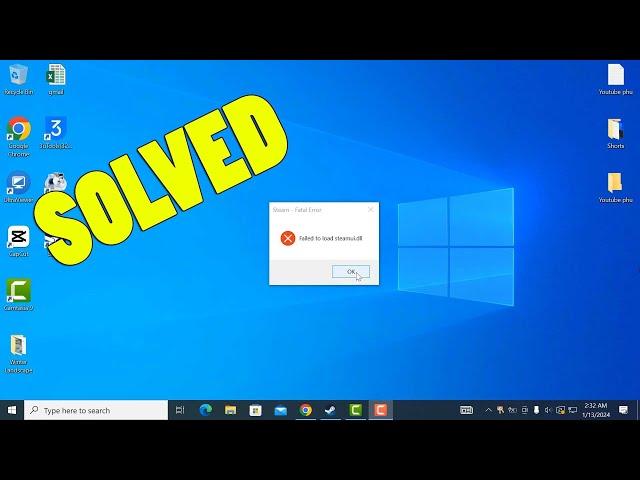 Fix Failed To Load steamui.dll in Windows 10 / 11 | How To Solve Steam Fatal Error