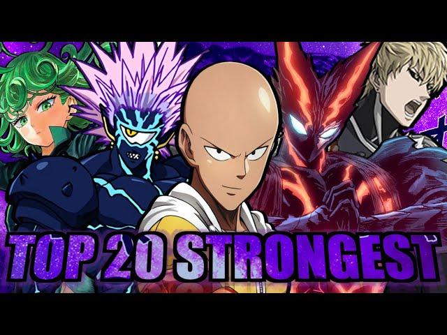 Top 20 STRONGEST Characters in One Punch Man