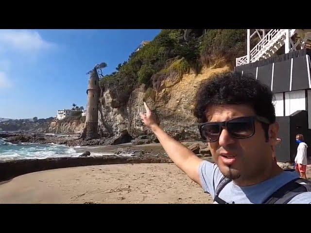 The Pirate Tower in Laguna beach, California