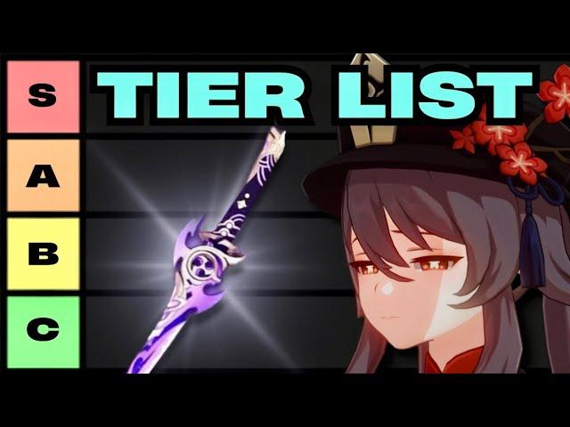 Don't WASTE your wishes! 5 Star Weapon Tier List