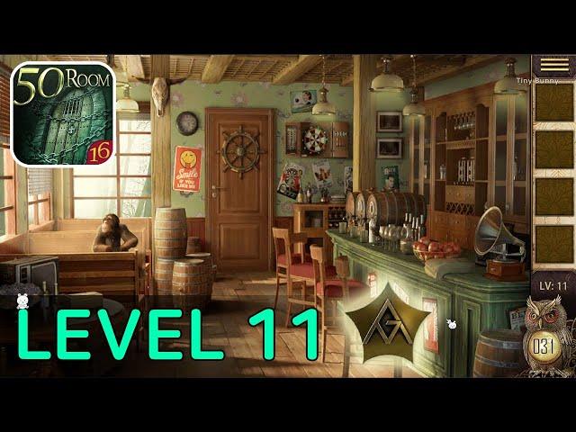 Can You Escape The 100 Room 16 Level 11 Walkthrough (50 Rooms 16)