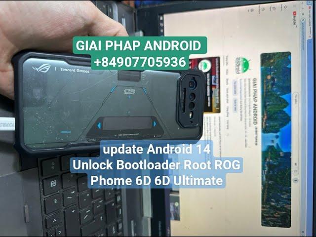 update Android 14 ROG Phone 6D Ultimate 6D AI2203