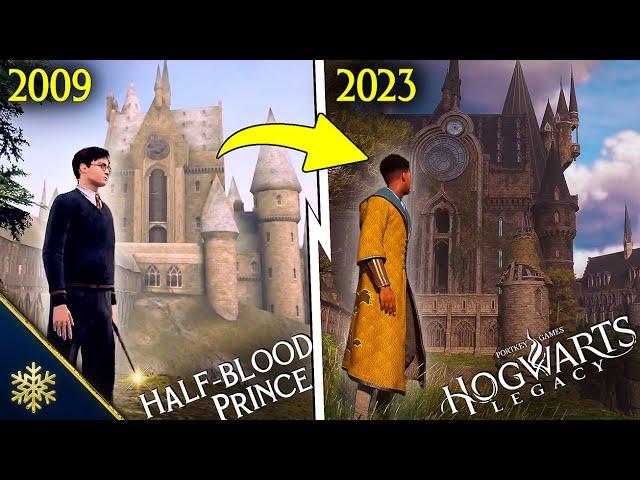 Comparing Half-Blood Prince to Hogwarts Legacy..