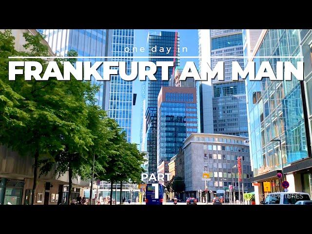 ONE DAY IN FRANKFURT AM MAIN (GERMANY) PART 1 | 4K | Time-Lapse-Tour through an amazing city!