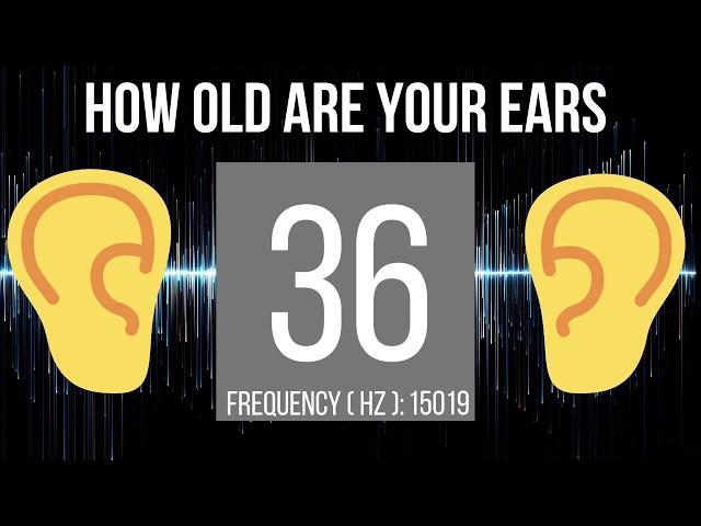 How Old Are Your Ears?? | HEARING TEST!