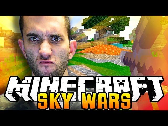 Minecraft SOLO MEGA SKY WARS #20 "WOOFLESS VS JAR JAR!" w/ MrWoofless