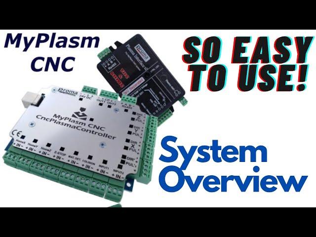 BEST CNC PLASMA CONTROLER SOFTWARE - Basic overview of MyPlasm CNC. Best thing to happen to my cnc