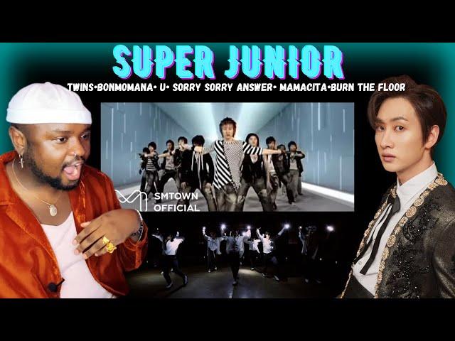 DISCOVERING Super Junior-Twins,Bonomana, U, Sorry Sorry Answer,[...] &BURN the FLOOR Honest Reaction