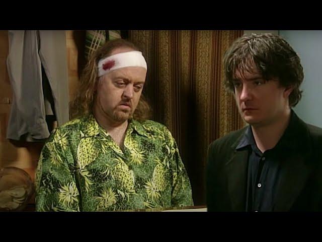 The Travel Writer | Black Books | Season 3 Episode 5 | Absolute Jokes