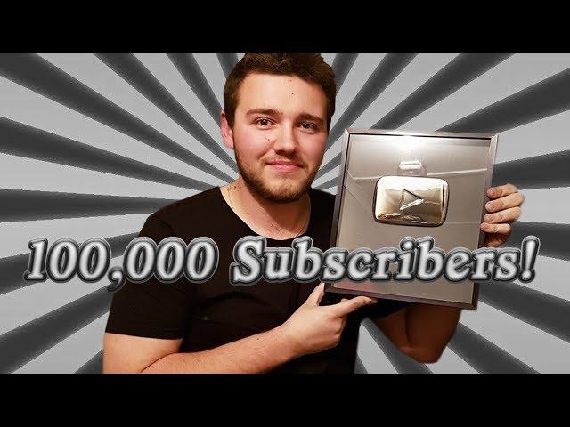 SILVER PLAY BUTTON UNBOXING! w/MegaJSK123