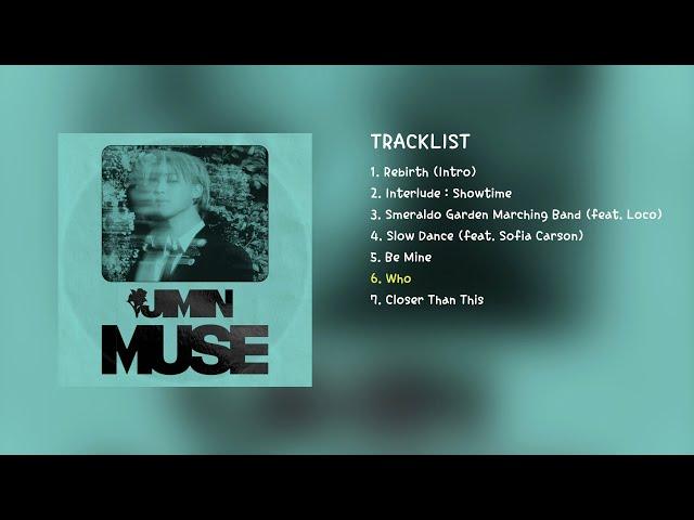 [Full Album] Jimin (지민) - M U S E