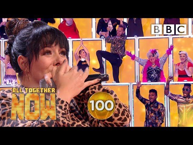 SHE GOT 100! Shellyann smashes Sia's I'm Alive  - BBC All Together Now 