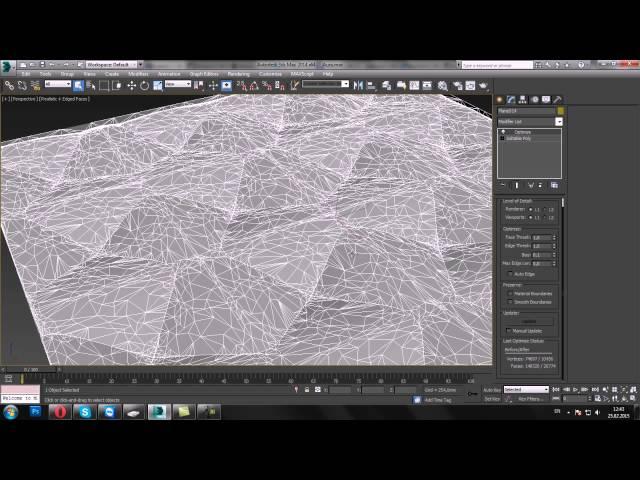 3D max.Уроки в 3d max. Как облегчить объект 3D Max. Проект Ильи Изотова.