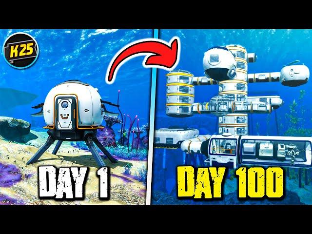 I Survived 100 Days in Subnautica: Below Zero to complete 100%, Here's What Happened! 