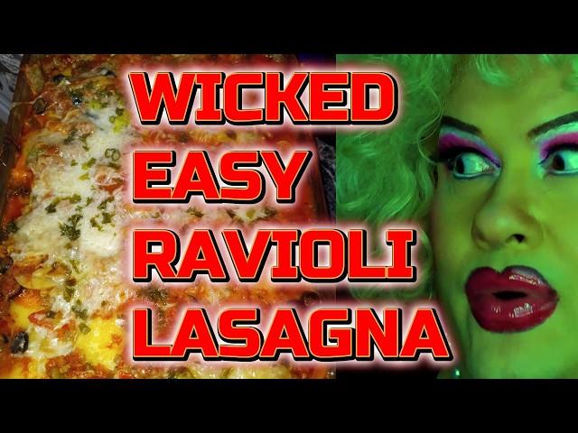 WICKED EASY RAVIOLI LASAGNA RECIPE - Jolean Does it #cooking #cookingvideo #recipe