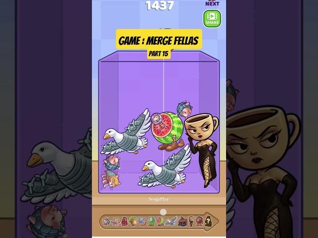 MERGE FELLAS ITALIAN BRAINROT III #games #mergefellas #gaming #gameplay #mergepuzzle