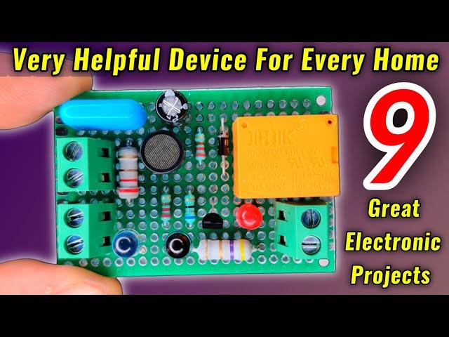 9 helpful Electronic Projects for Beginners