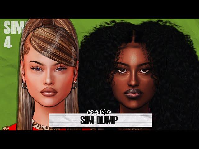 Urban Sim Dump 236  + CC Folder & Sims Download | Sims 4 Create a Sim