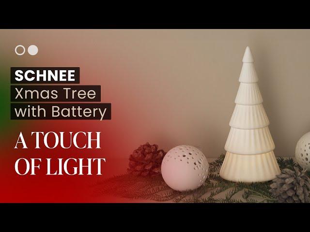 Schnee LED Christmas tree - Ledkia