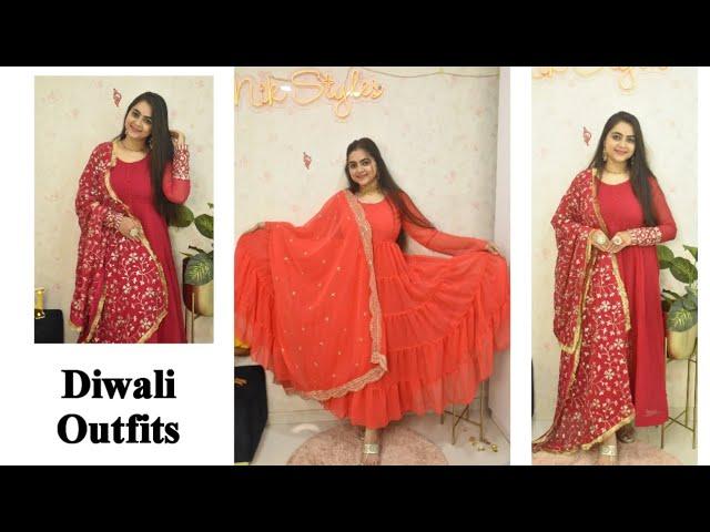 दिवाळी स्पेशल  Traditional Dresses | Meesho Fastive Wear | Fast Delivery