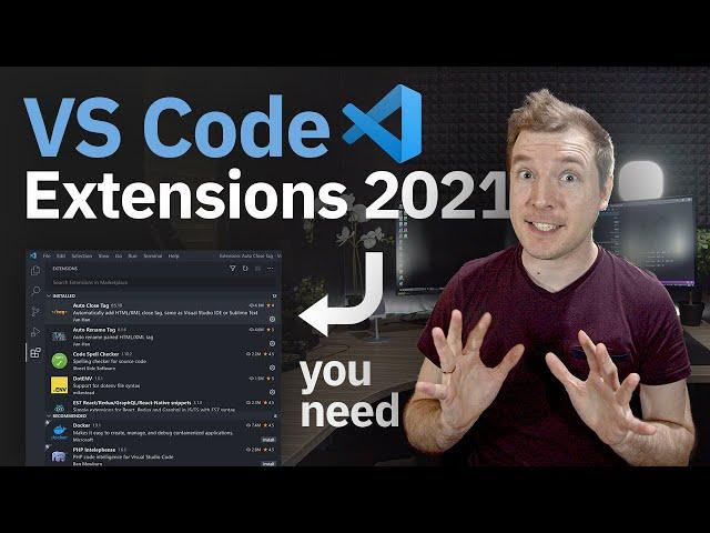 VS Code Extensions you absolutely need in 2021