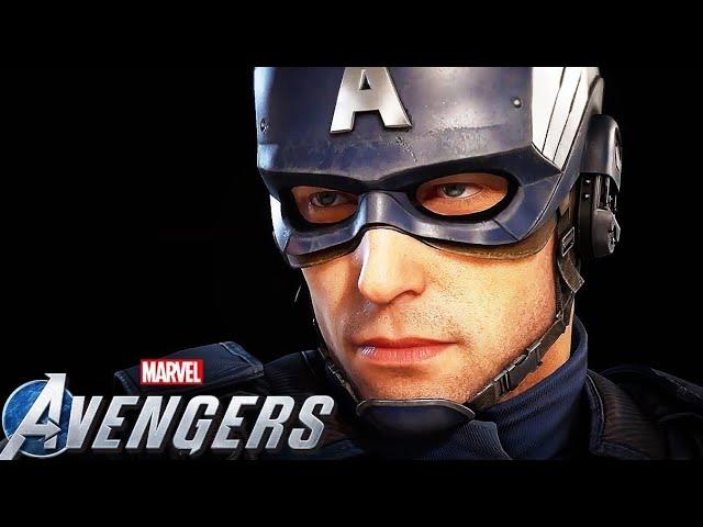 CAPTAIN AMERICA'S STORY MARVEL’S AVENGERS All Cutscenes StoryLine