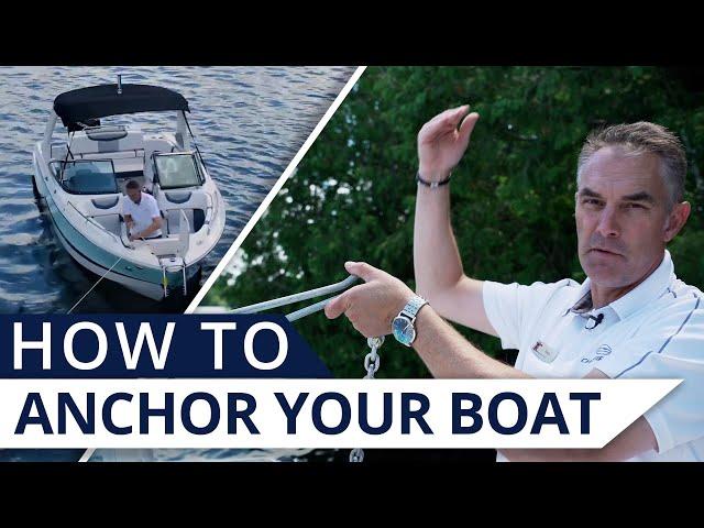 How to Anchor a Small Boat