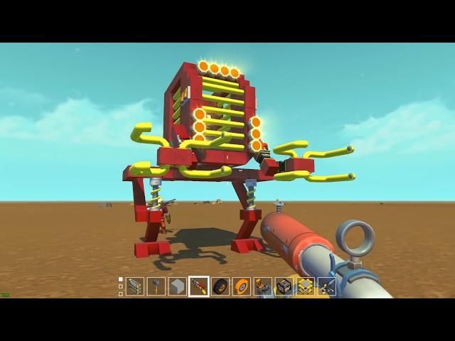 БОЛЬШОЙ РОБОТ СКРАП МЕХАНИК ► Scrap Mechanic