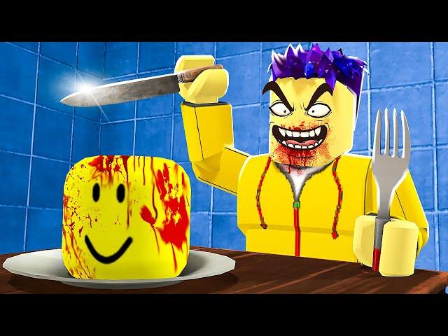 ВКУСНЫЕ НУБЫ! СТРЕЛЯЙ И ЕШЬ НУБОВ В ROBLOX