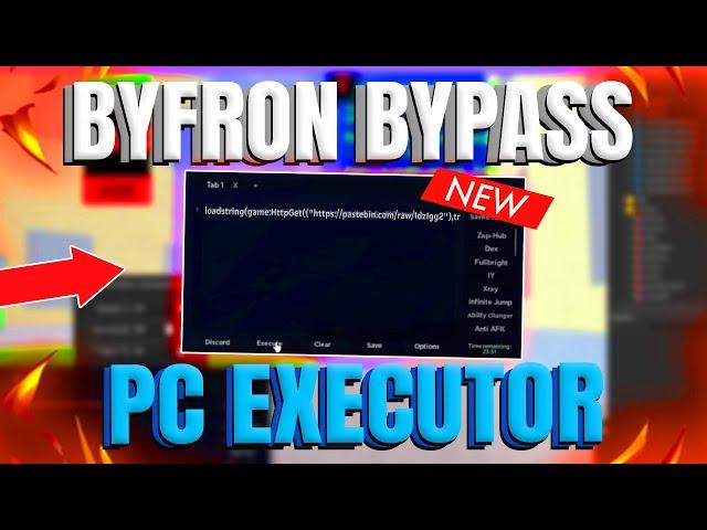 [NEW EXECUTOR] Bypass Byfron on ROBLOX | PC Script Executor