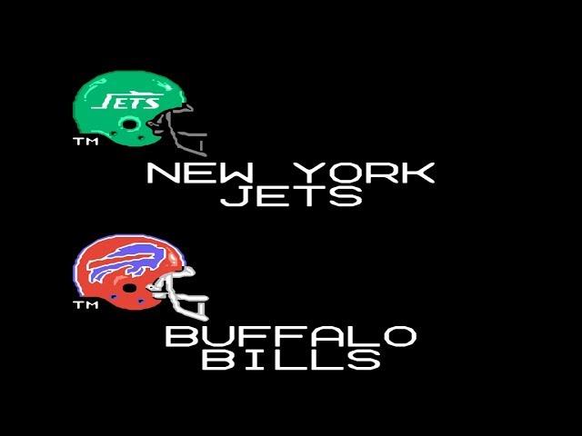 Tecmo Super Bowl Simulation Round 2 - Jets @ Bills