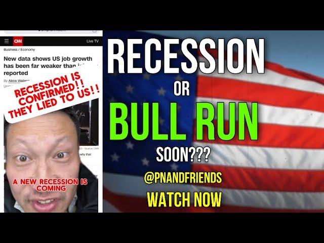 Recession or Bull Run? Stock Market and Bitcoin Predictions! #bitcoin #trading #investing