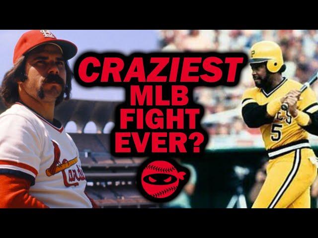 FIGHT!  Is this the All Time Craziest MLB Brawl? The Mad Hungarian & Bill Madlock